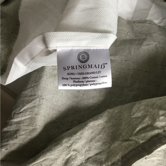 King Size bed skirt - Picture 2 of 2